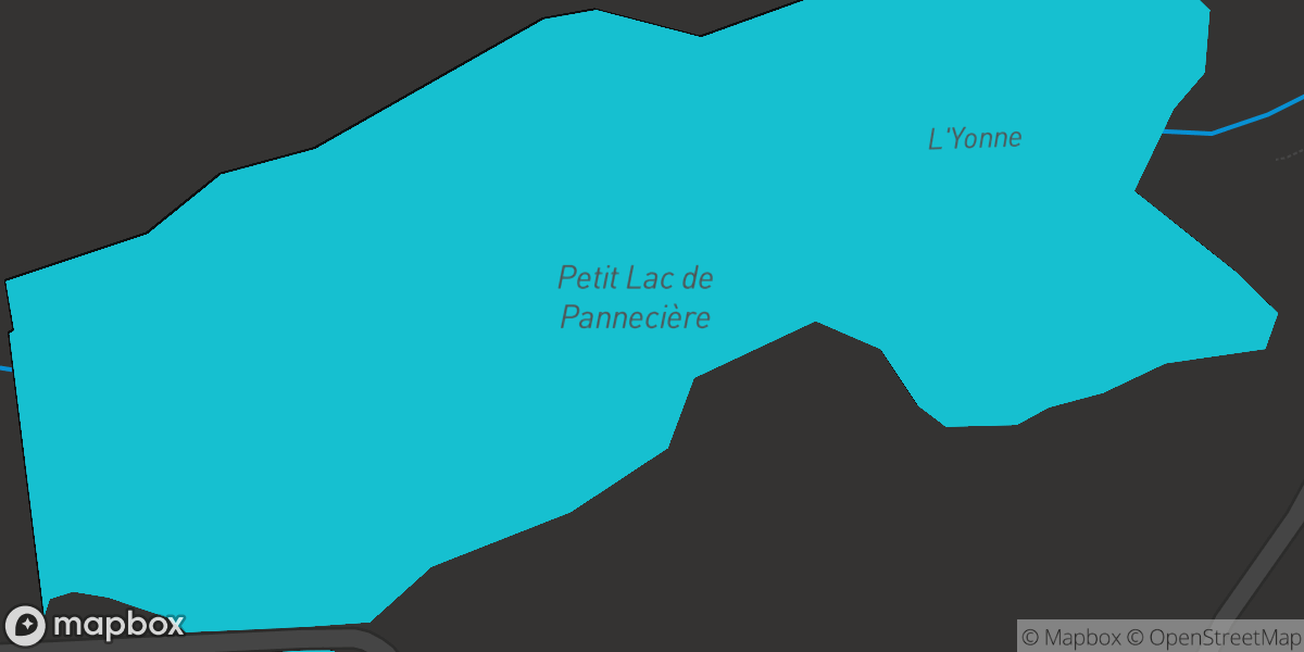 Petit Lac de Pannecière (Montigny-en-Morvan, Nièvre, France)